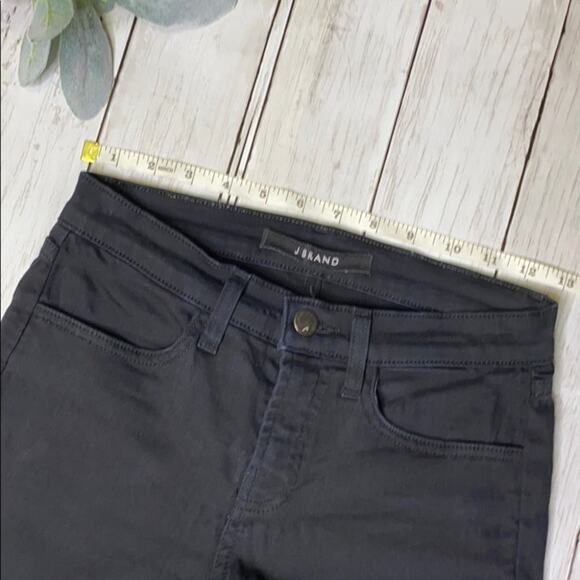 J BRAND Black Maria Hewson skinny Jean Sz 25 - Picture 5 of 6